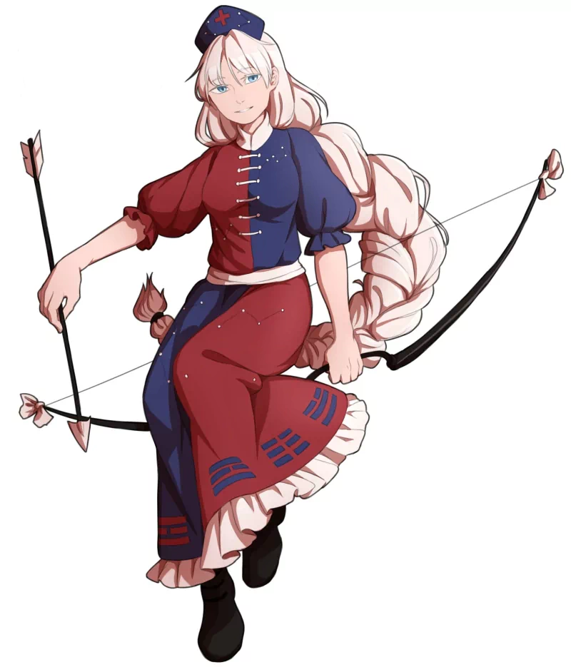 Eirin Yagokoro Anime Touhou Image