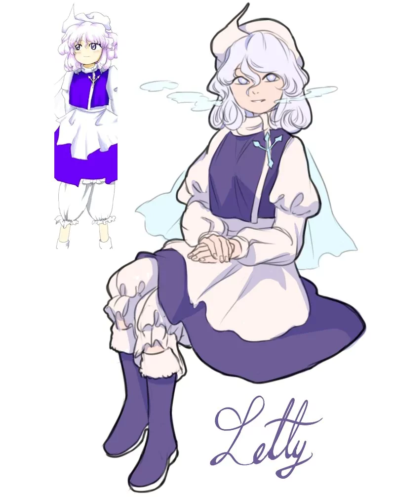 Letty Whiterock Anime Touhou Image