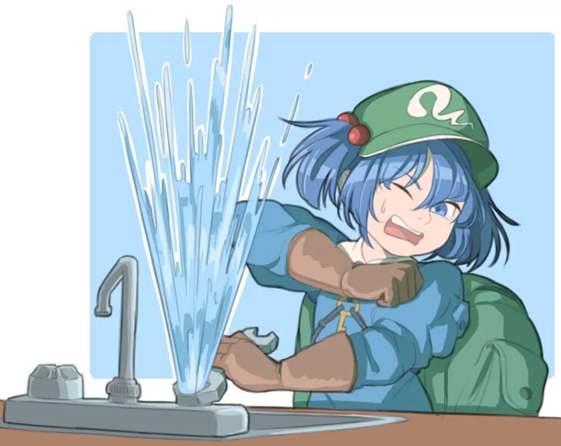 Nitori Kawashiro Anime Touhou Image
