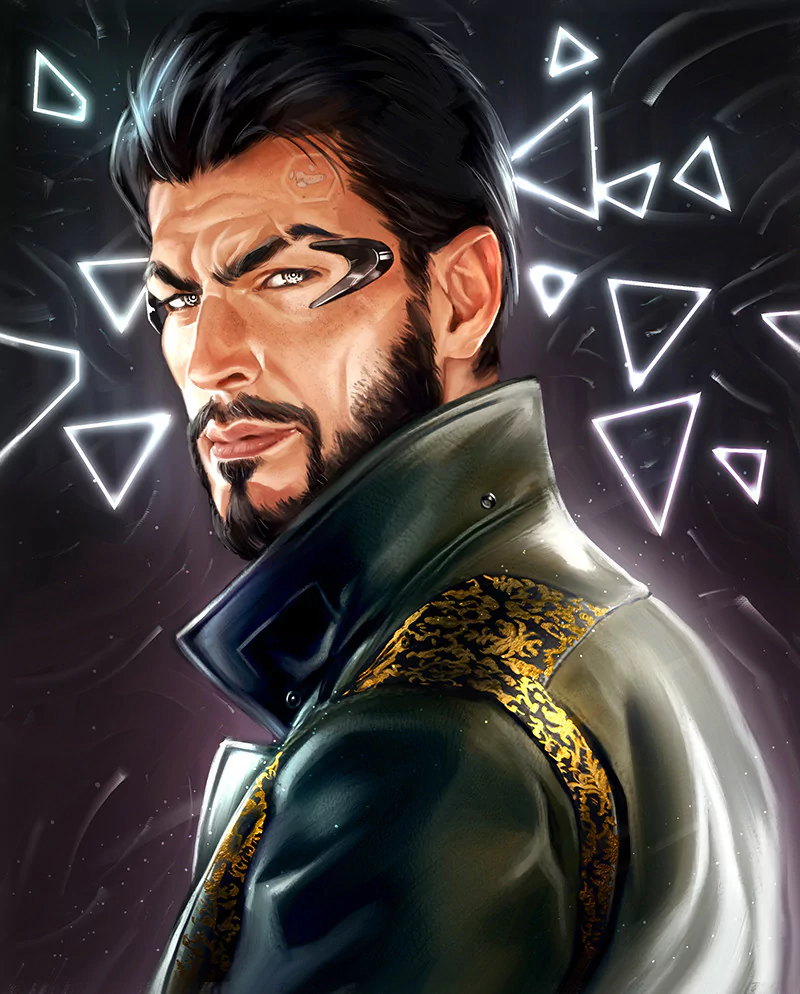 Adam Jensen video game Deus Ex: Human Revolution Image