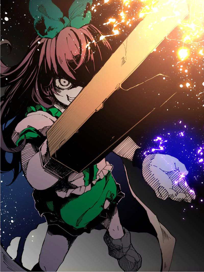 Utsuho Reiuji Anime Touhou Image