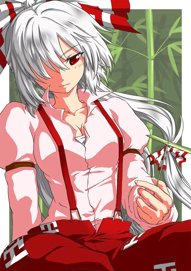 Fujiwara no Mokou Anime Touhou Image