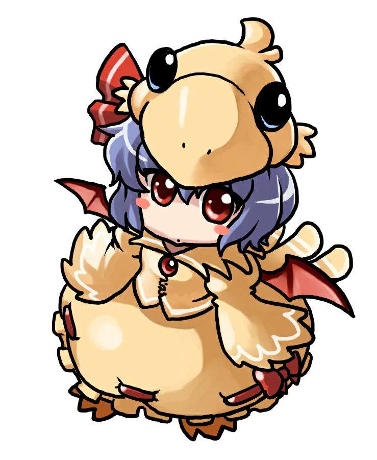 Remilia Scarlet Chocobo (Final Fantasy) Anime crossover Image