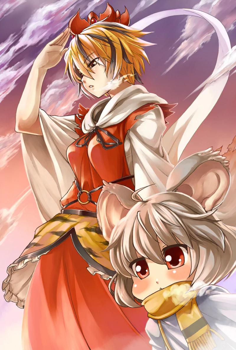 Nazrin (Touhou) Shou Toramaru Anime Touhou Image