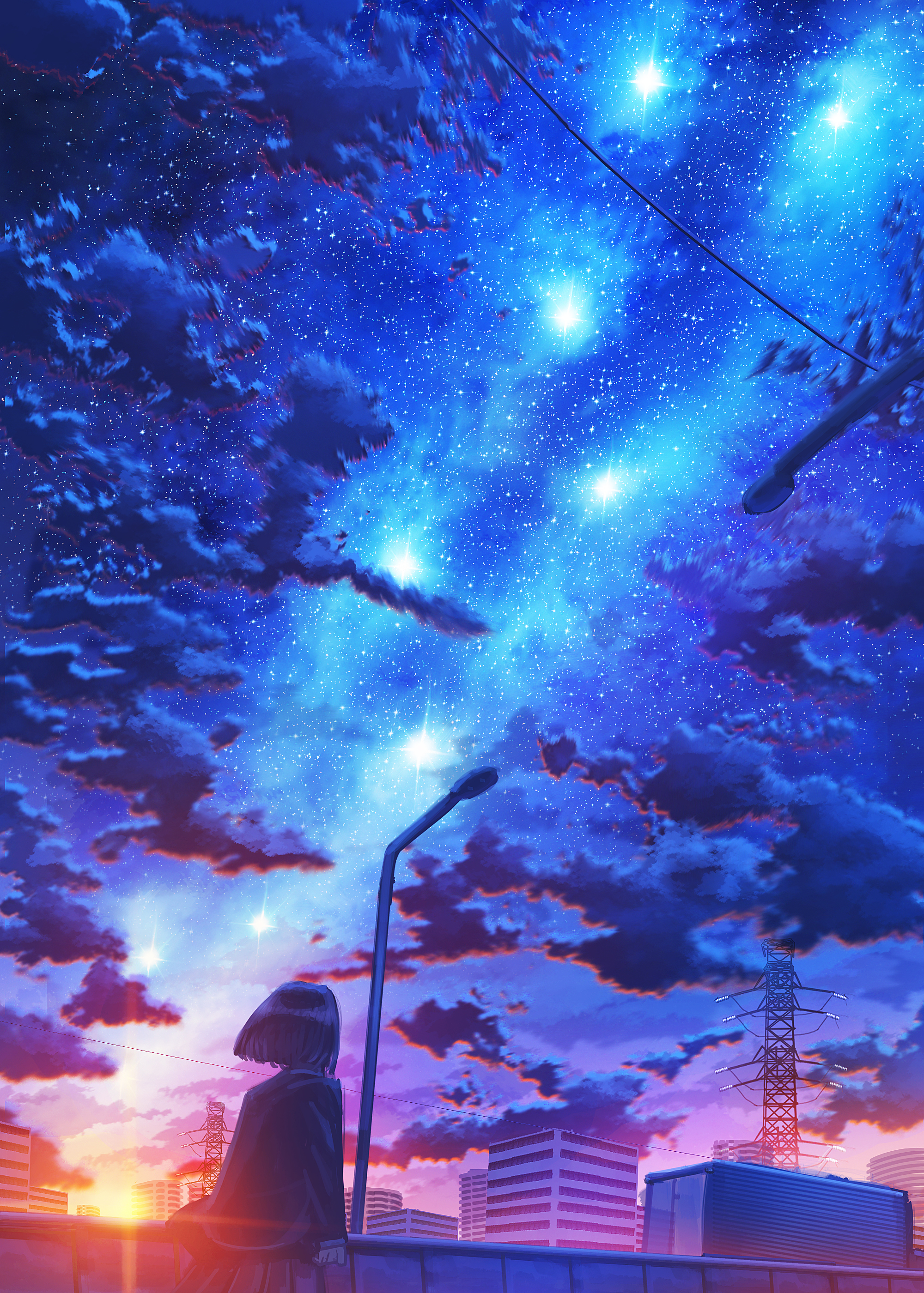 Anime Original Art by ナコモ