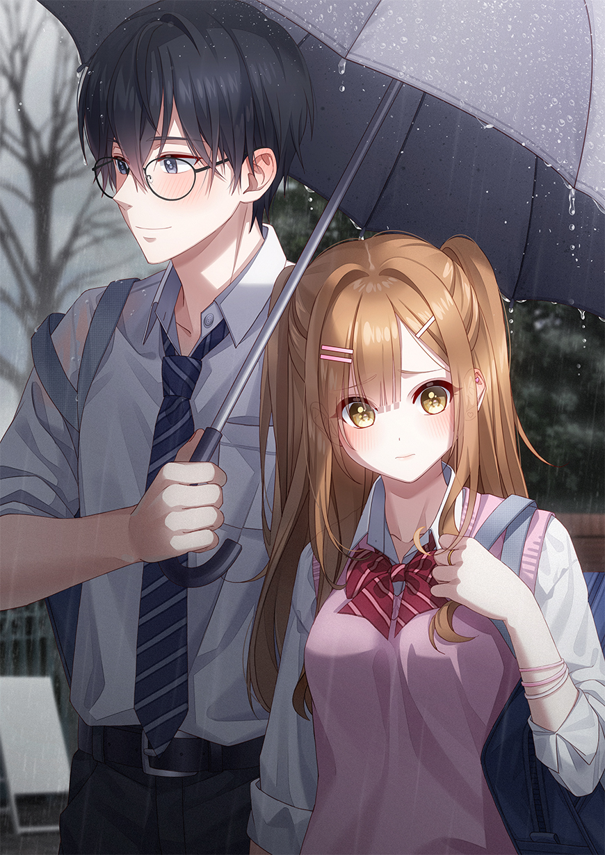 Anime couple artwork