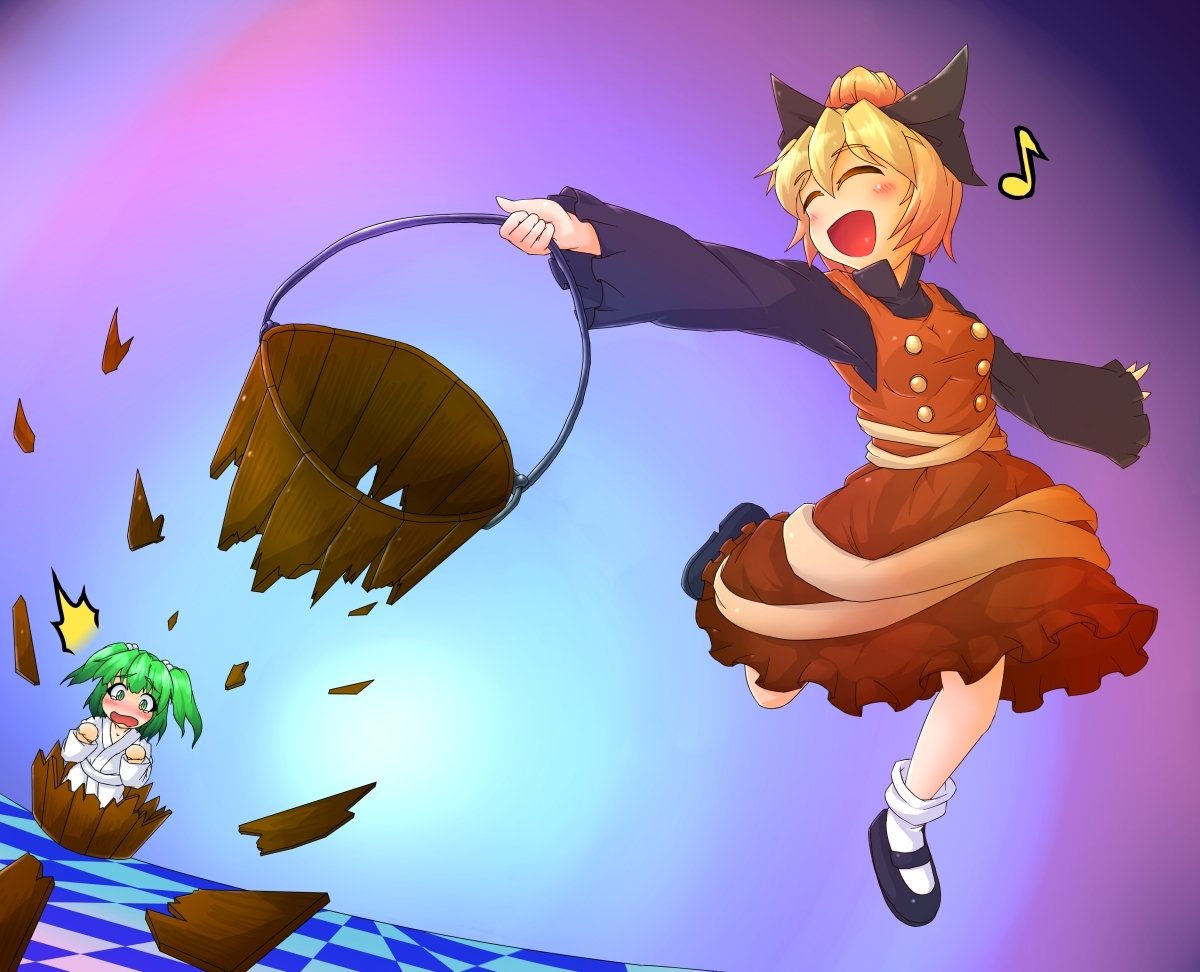 Download Kisume (Touhou) Yamame Kurodani Anime Touhou Art