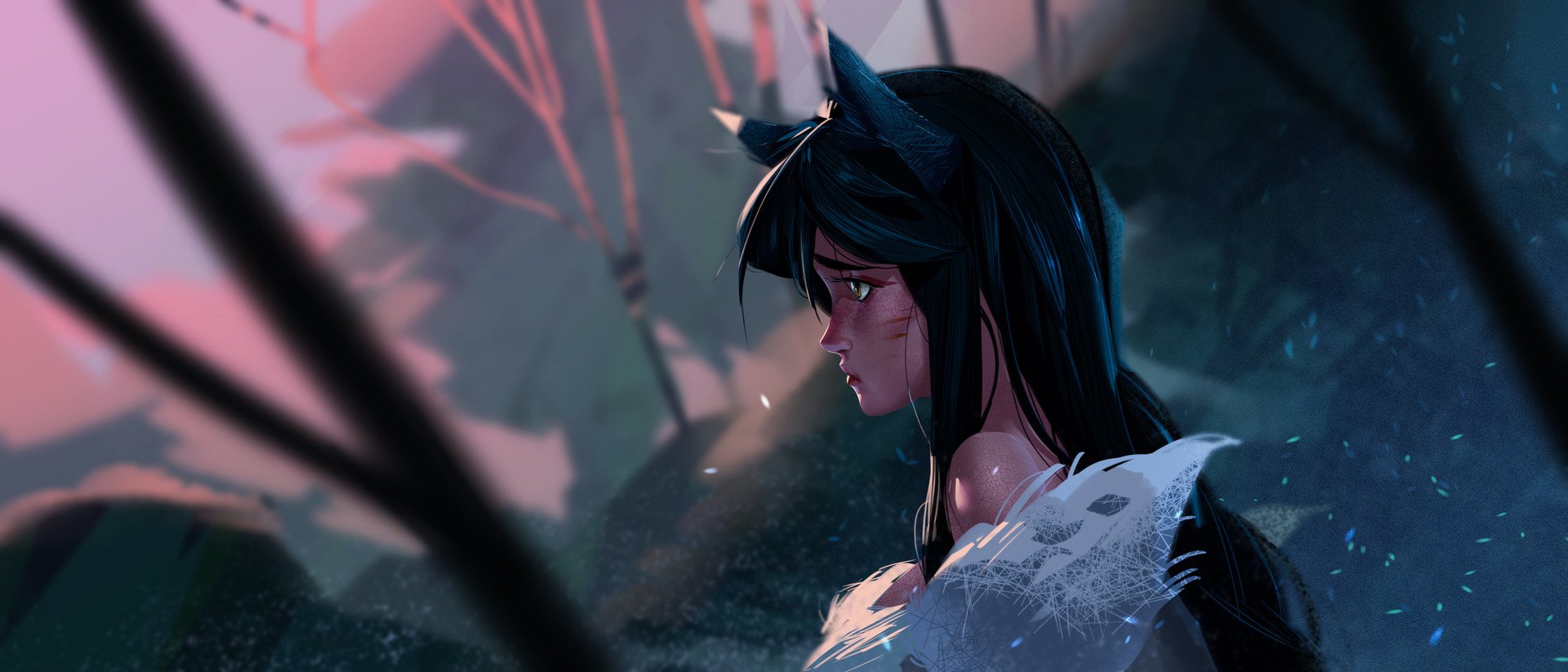 Download Ahri (League Of Legends) Video Game League Of Legends Art