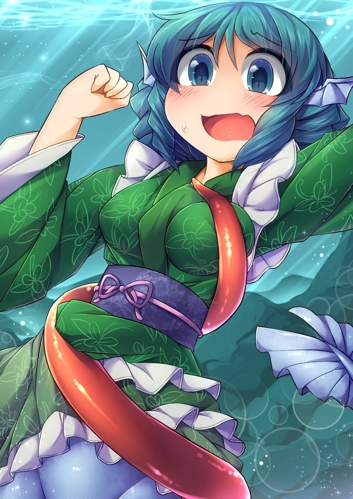 Download Wakasagihime (Touhou) Anime Touhou Art