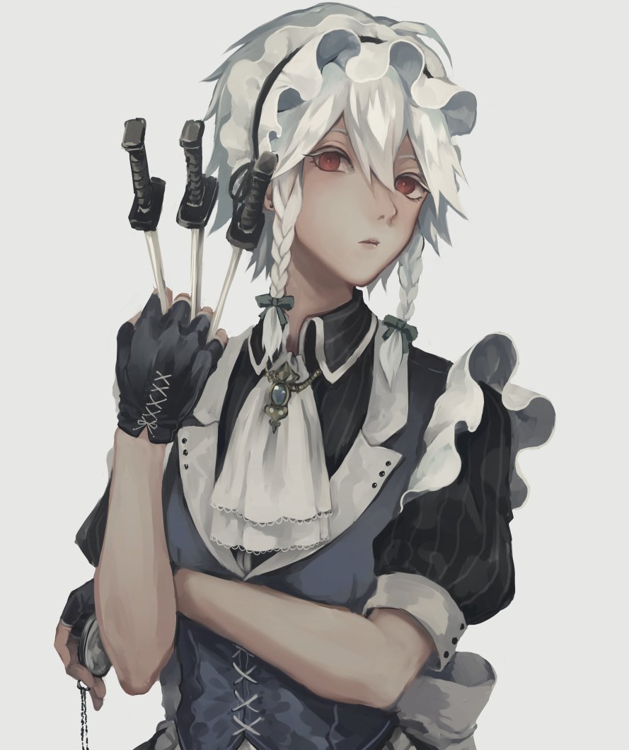 Download Sakuya Izayoi Anime Touhou Art