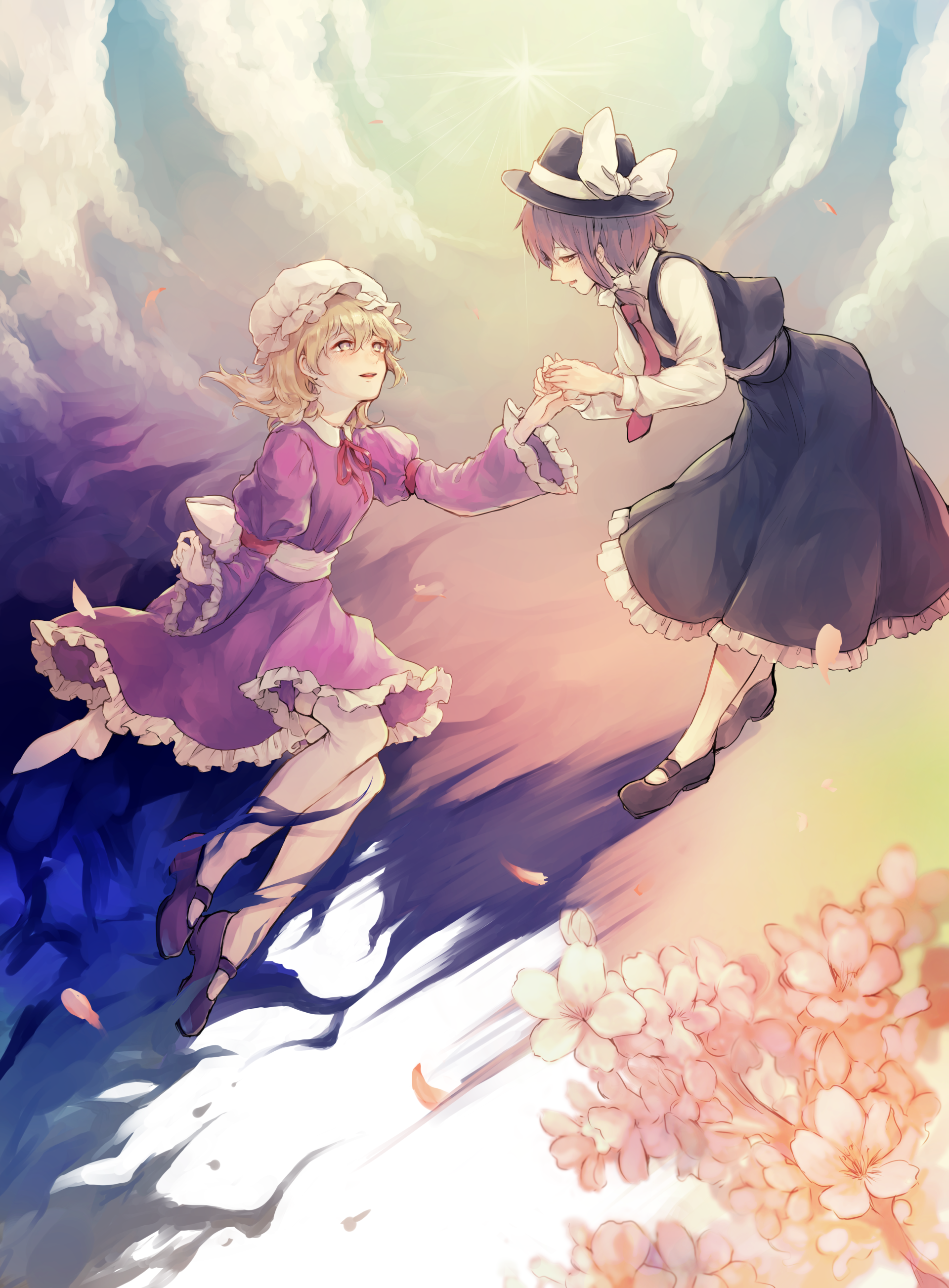 Download Maribel Hearn Renko Usami Anime Touhou Art