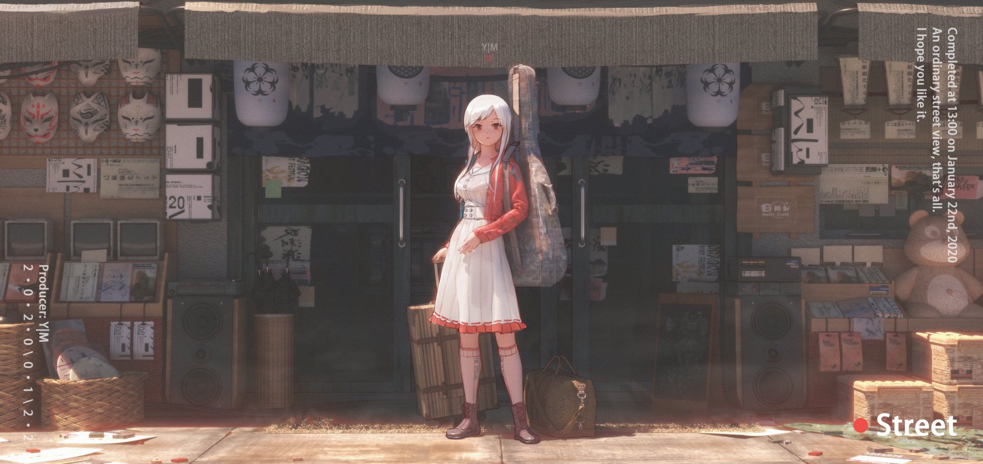 Download Shop Backpack Anime Original Art