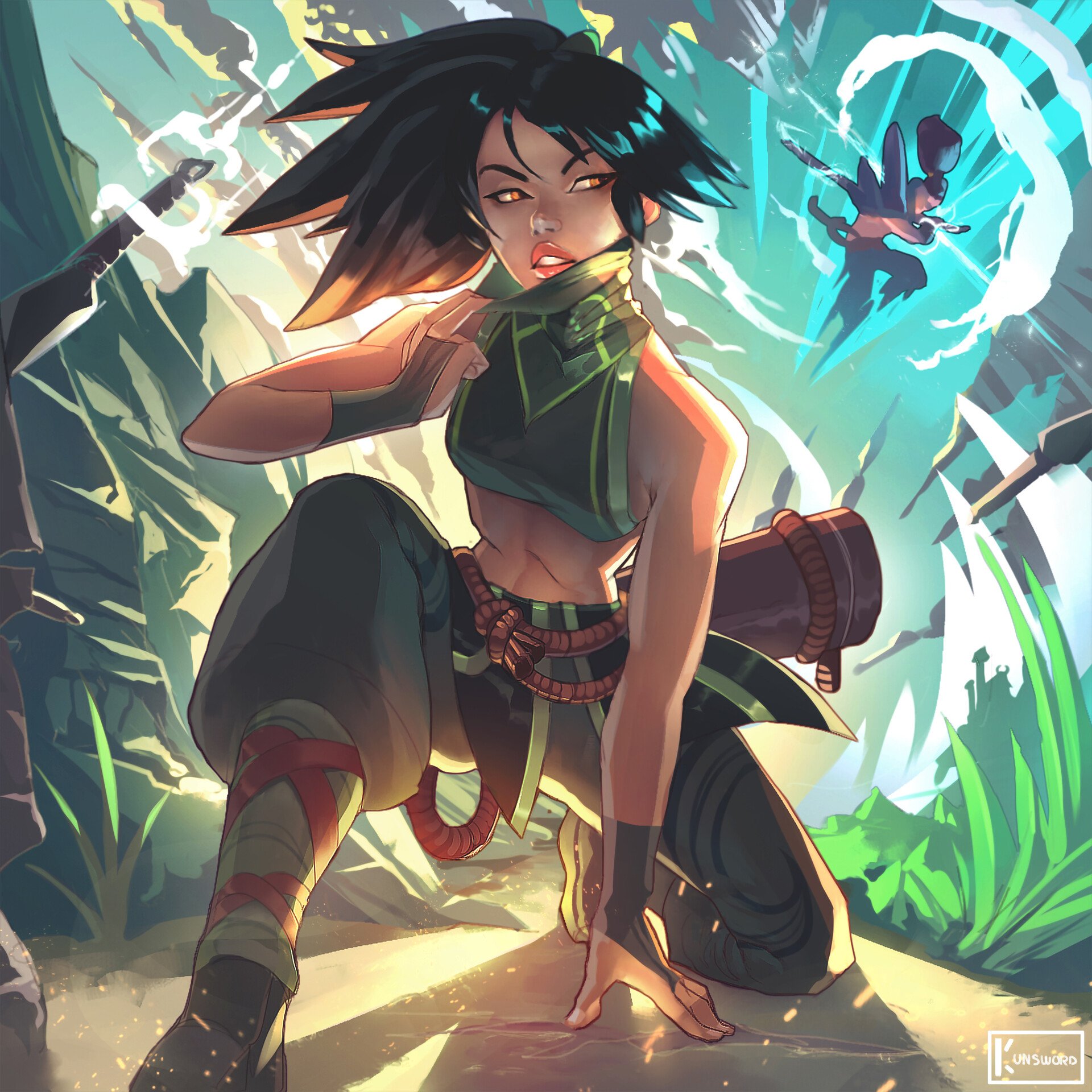Download Yasuo (League Of Legends) Akali (League Of Legends) Video Game League Of Legends Art