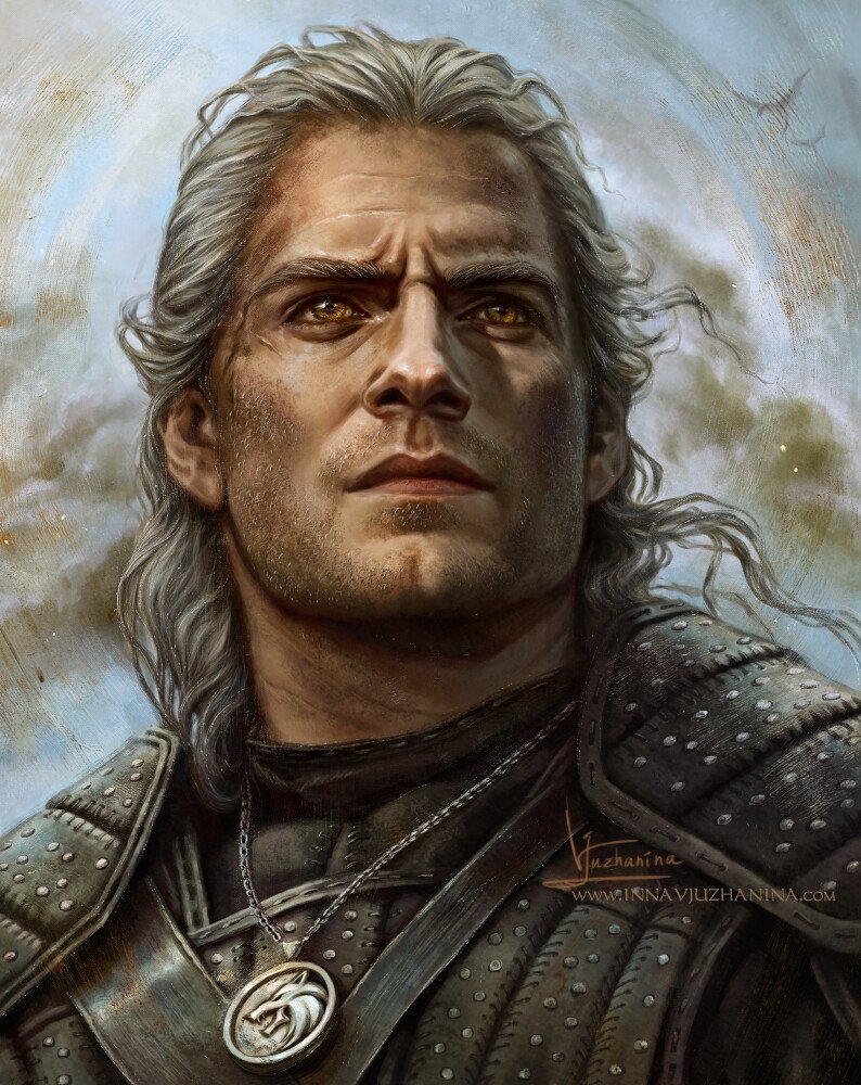Download Geralt Of Rivia TV Show The Witcher Art