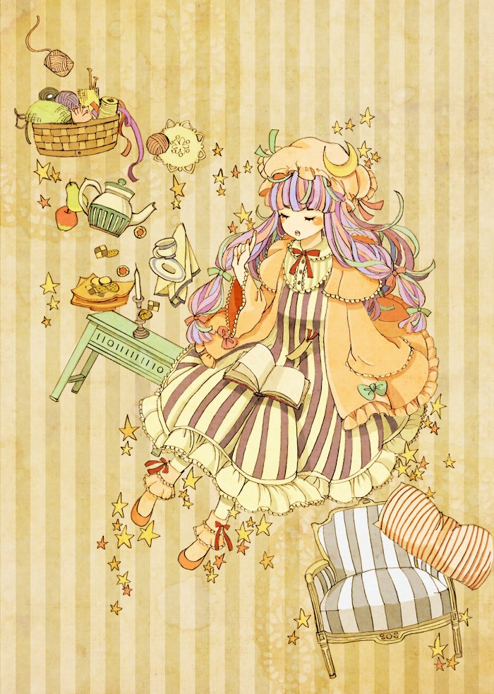 Download Patchouli Knowledge Anime Touhou Art