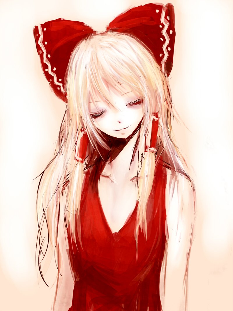 Download Reimu Hakurei Anime Touhou Art