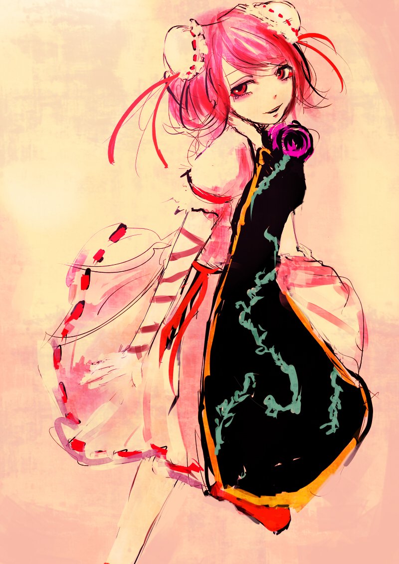 Download Kasen Ibaraki Anime Touhou Art