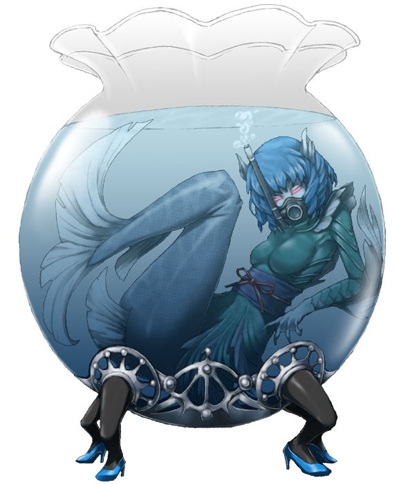 Download Wakasagihime (Touhou) Anime Touhou Art