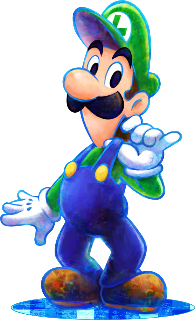 Luigi video game Mario & Luigi: Dream Team Image
