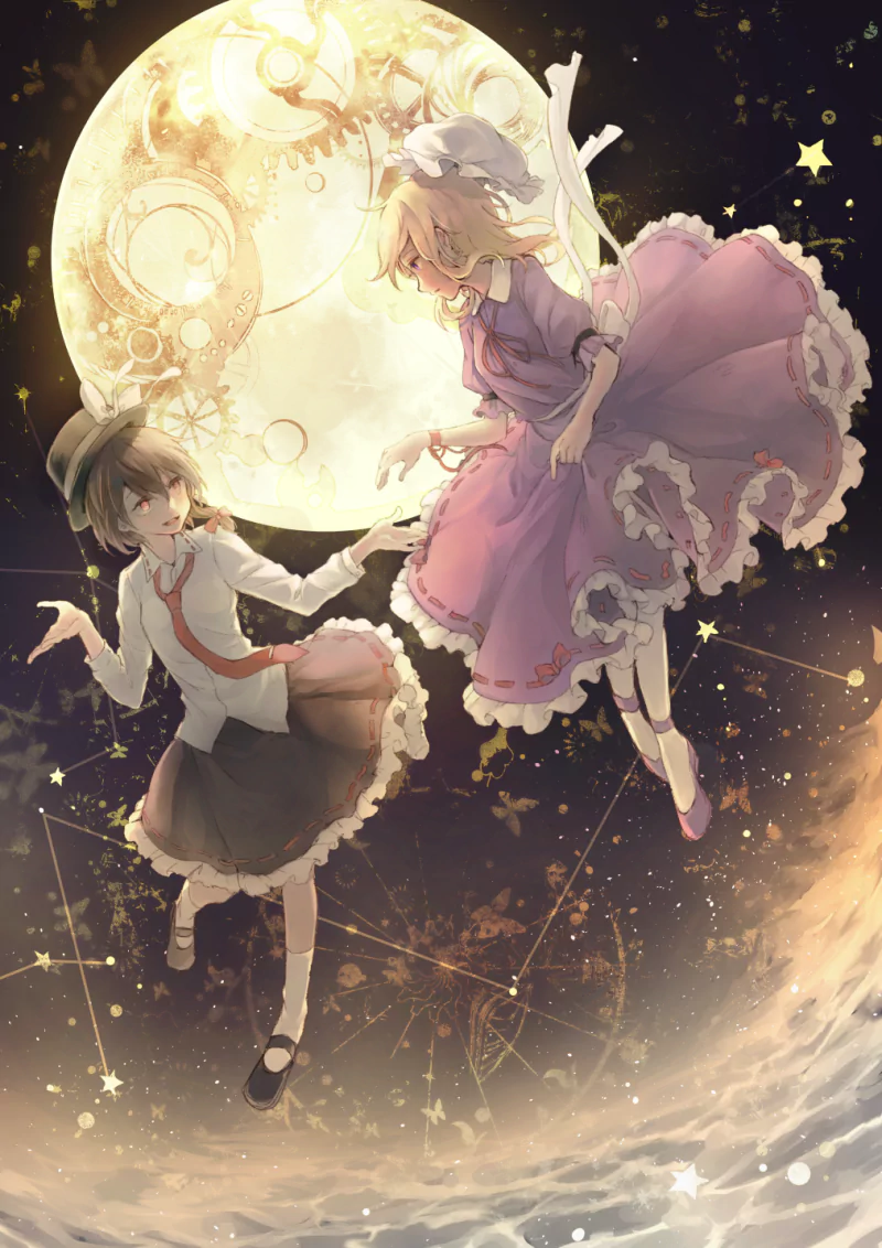 Maribel Hearn Renko Usami Anime Touhou Image