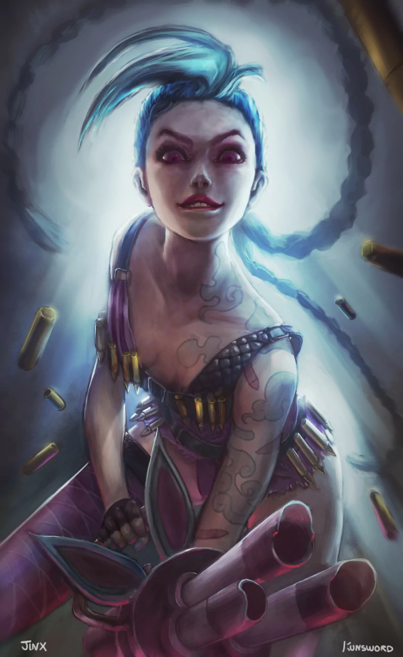 Jinx (League Of Legends) video game League Of Legends Image