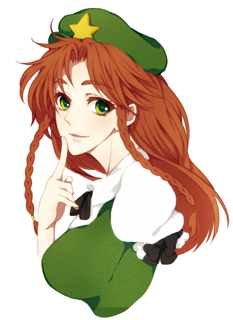 Hong Meiling Anime Touhou Image