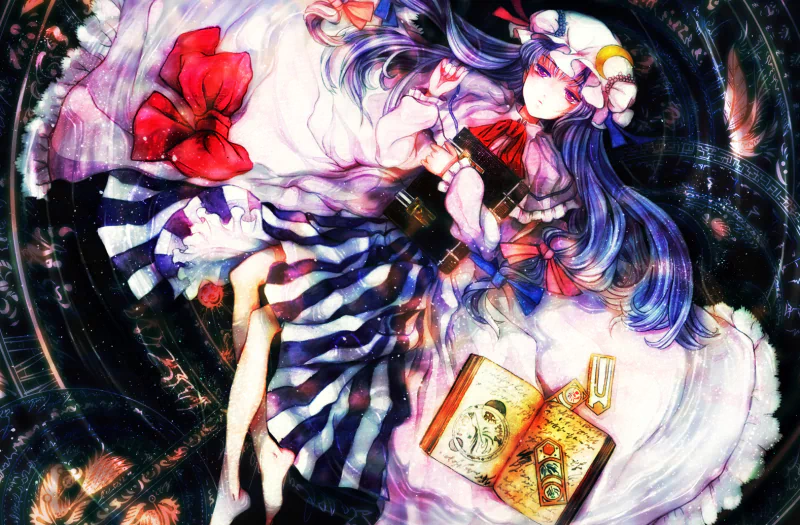 Patchouli Knowledge Anime Touhou Image