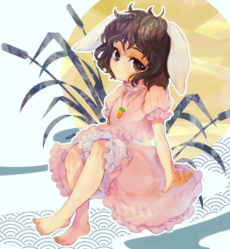 Tewi Inaba Anime Touhou Image