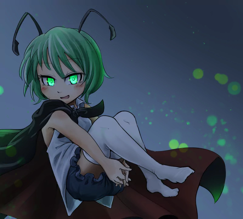 Wriggle Nightbug Anime Touhou Image