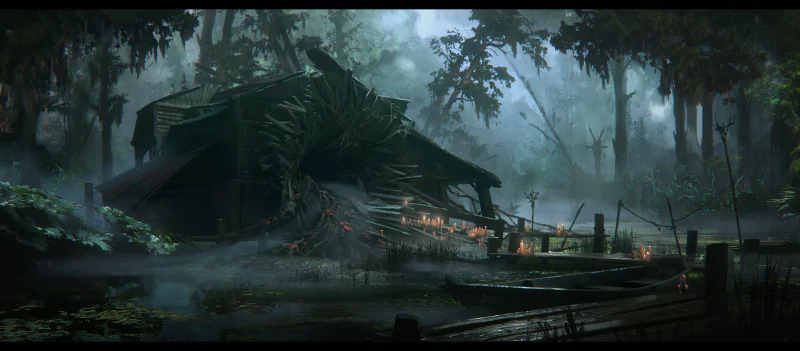  The Swamp by Nikola Sinitsa