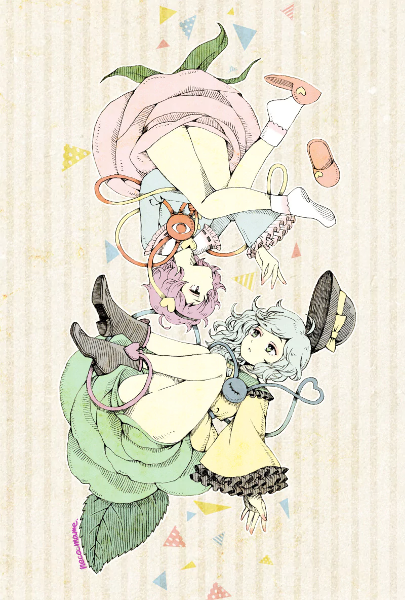 Koishi Komeiji Satori Komeiji Anime Touhou Image