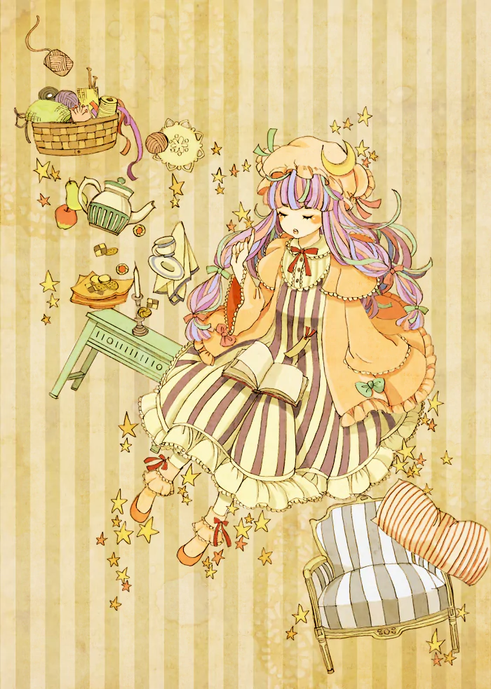 Patchouli Knowledge Anime Touhou Image