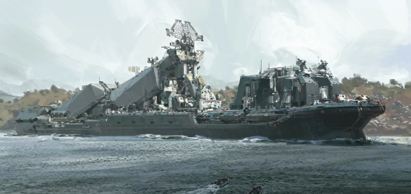  Teleportation Missile Frigate by Mark Li