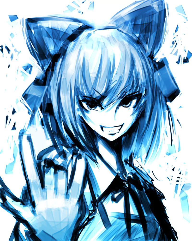 Cirno (Touhou) Anime Touhou Image