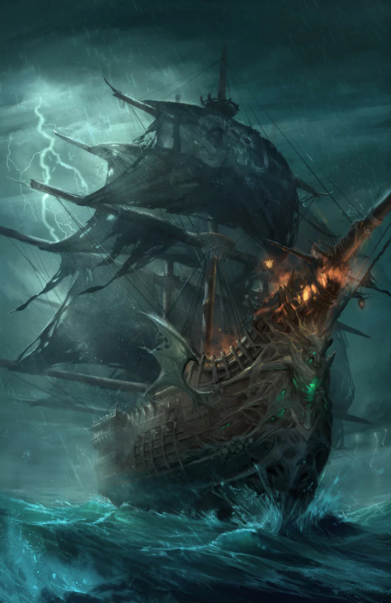 fantasy ship Image