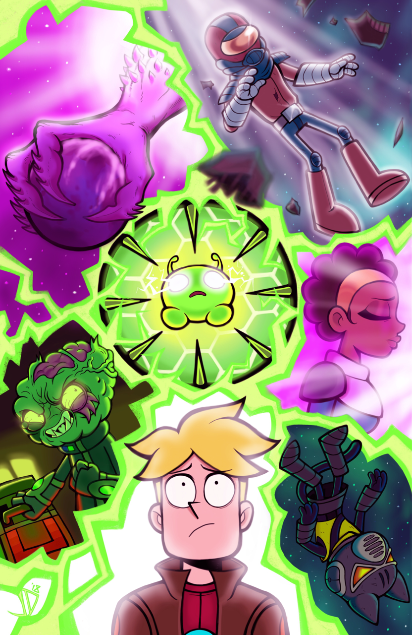 Final Space Art by thunder-bandit