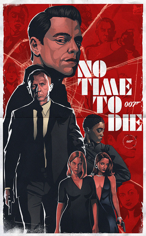 No Time to Die Art by Mayank Kumarr