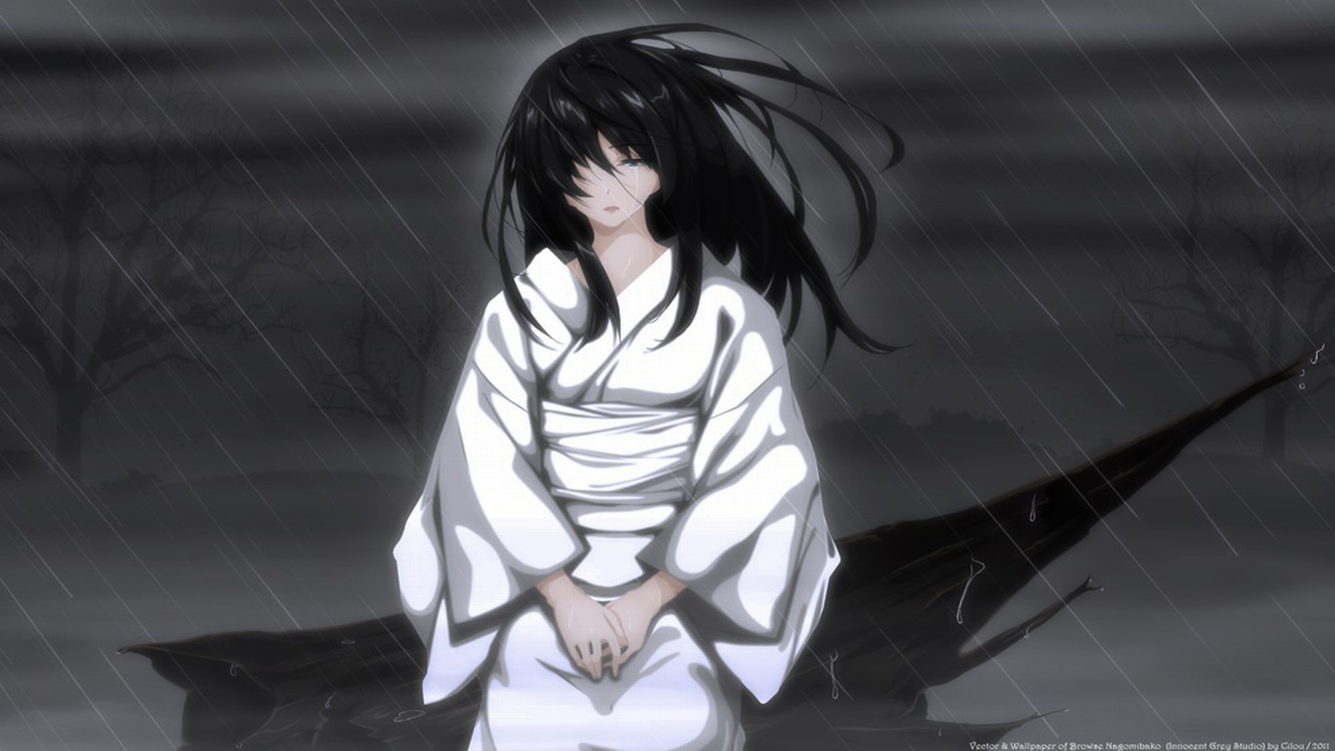 Innocent Grey スギナミキ Sugina Miki タペストリー Amazon.co.jp: InnocentGrey Sugina Mizuhime Illustration