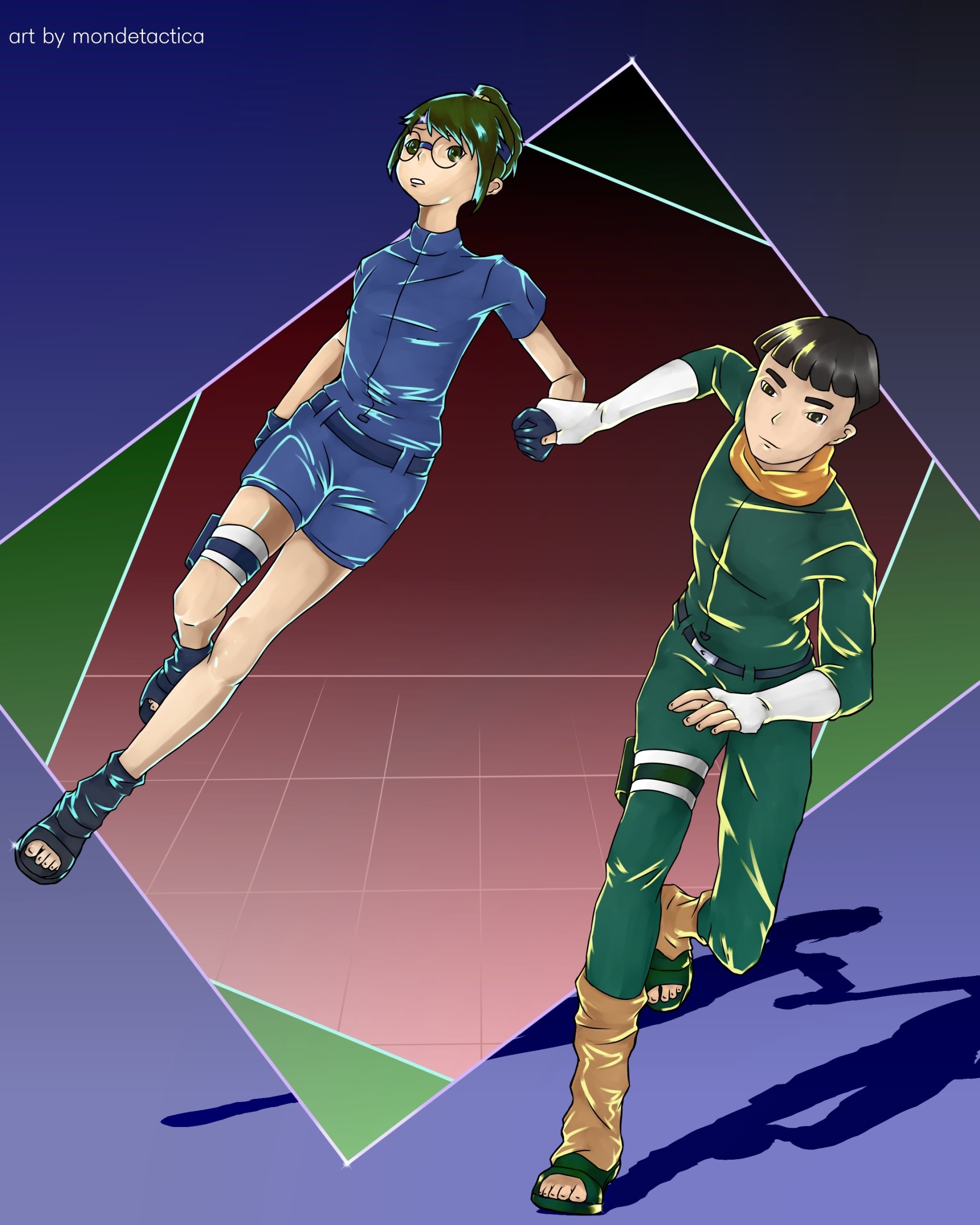 Download Metal Lee Denki Kaminarimon Anime Boruto Art by mondetactica