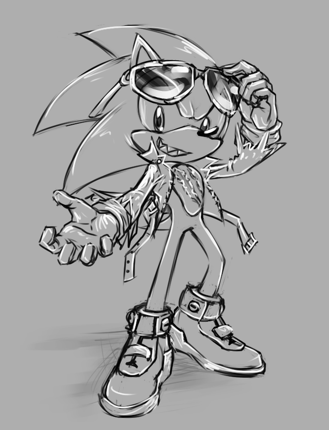 Download Scourge The Hedgehog Comic Sonic The Hedgehog Art