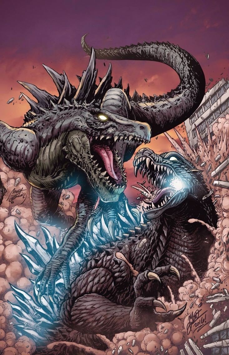 godzilla: rulers of earth Art