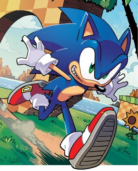 Comics Sonic the Hedgehog (IDW) Art by yardleyart