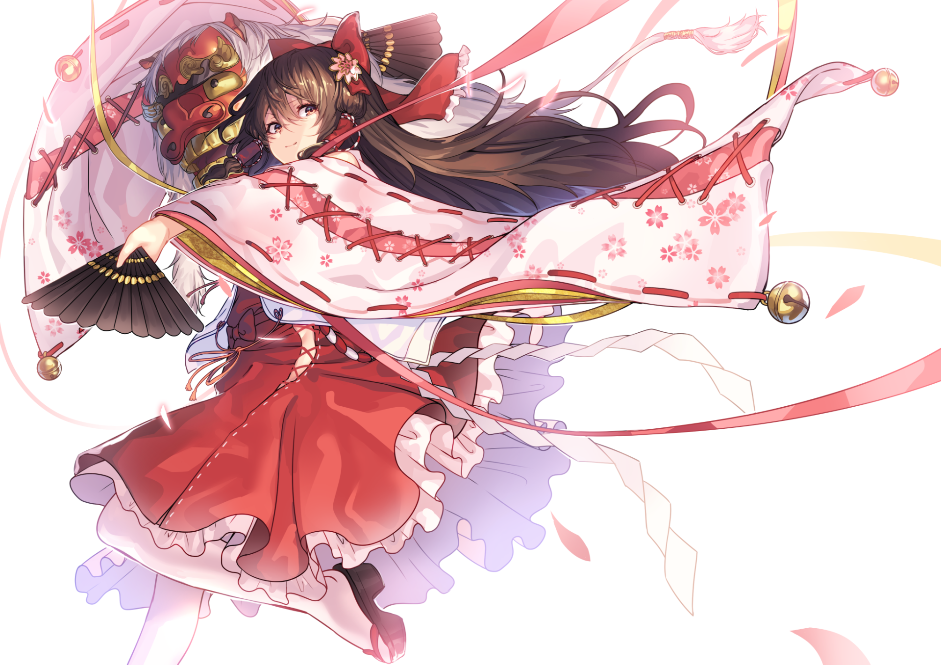 Download Reimu Hakurei Anime Touhou Art