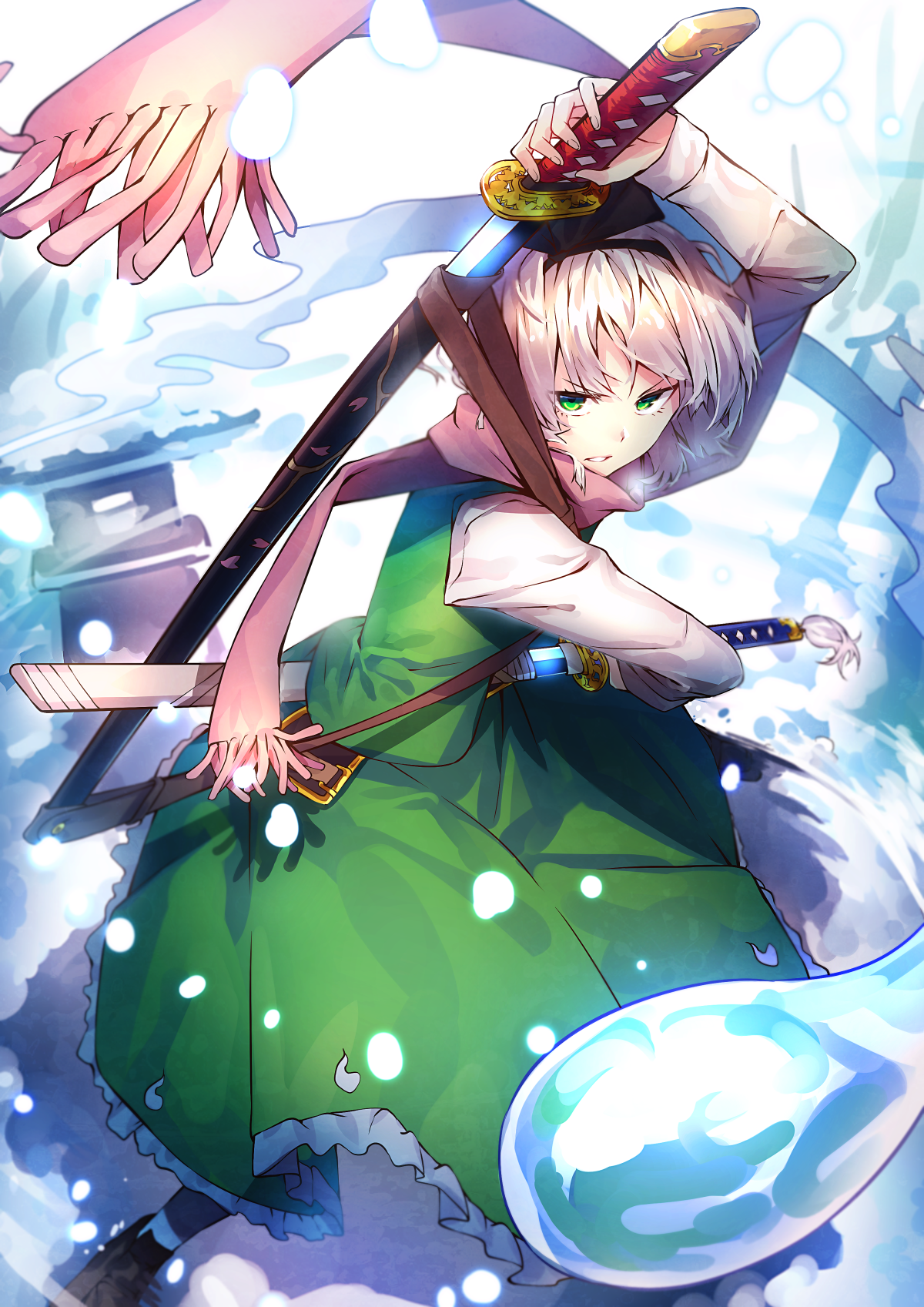 Download Myon (Touhou) Youmu Konpaku Anime Touhou Art