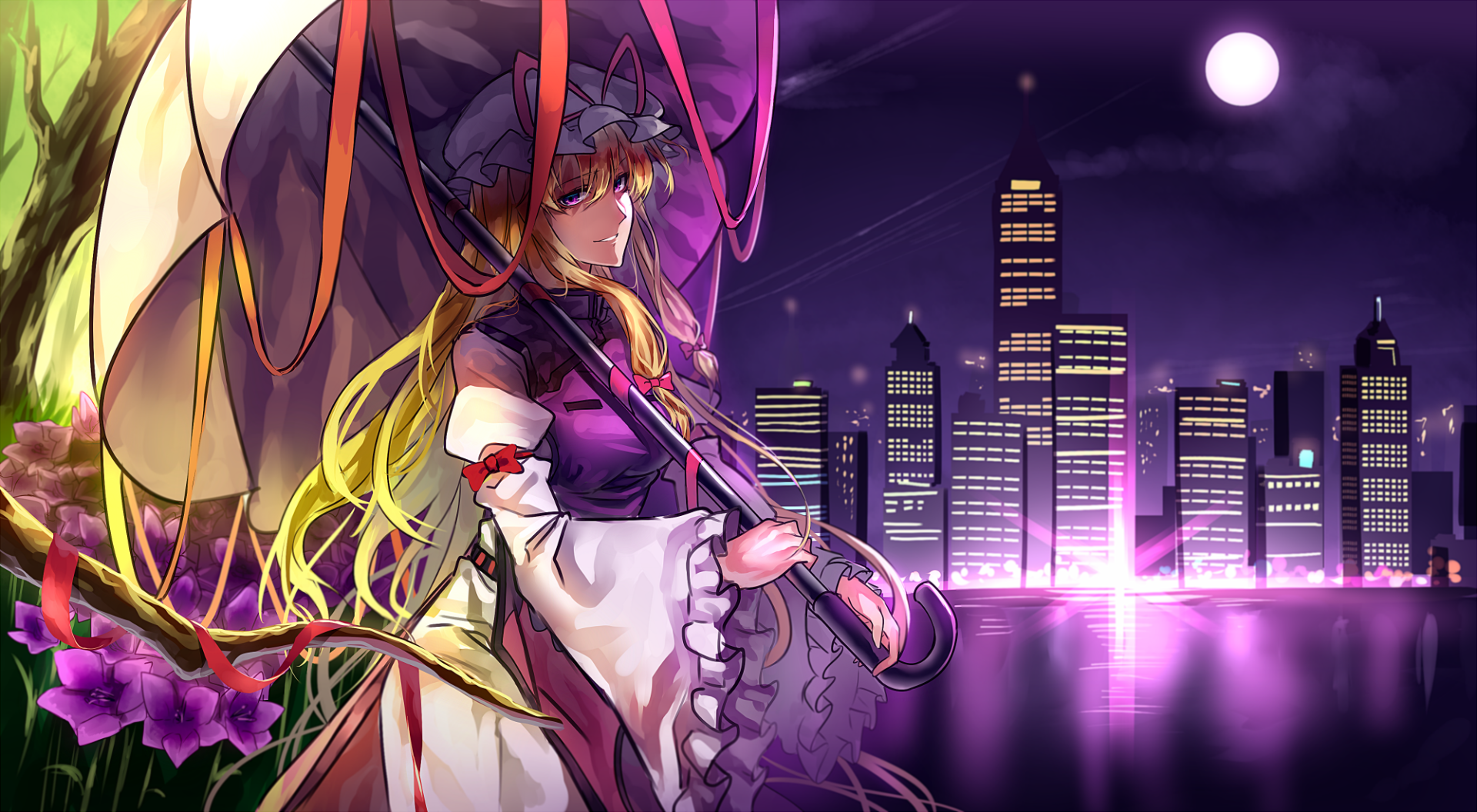Download Yukari Yakumo Anime Touhou Art