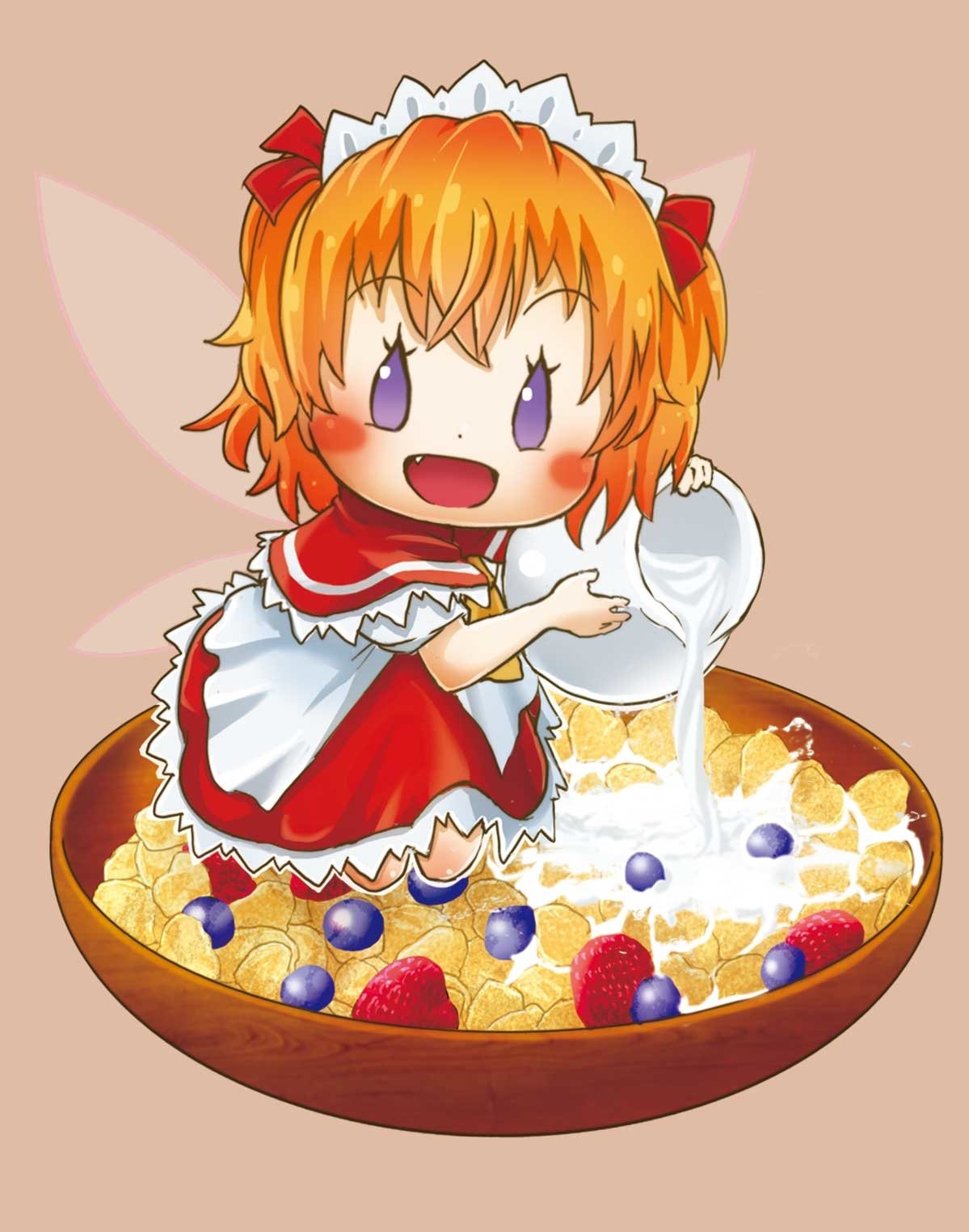 Download Cereal Sunny Milk Anime Touhou Art
