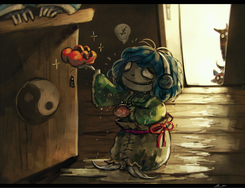 Download Rinnosuke Morichika Sekibanki (Touhou) Kagerou Imaizumi Wakasagihime (Touhou) Anime Touhou Art