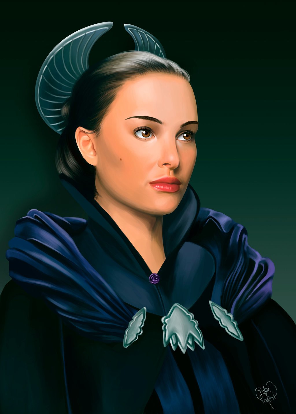 Download Padmé Amidala Sci Fi Star Wars Art