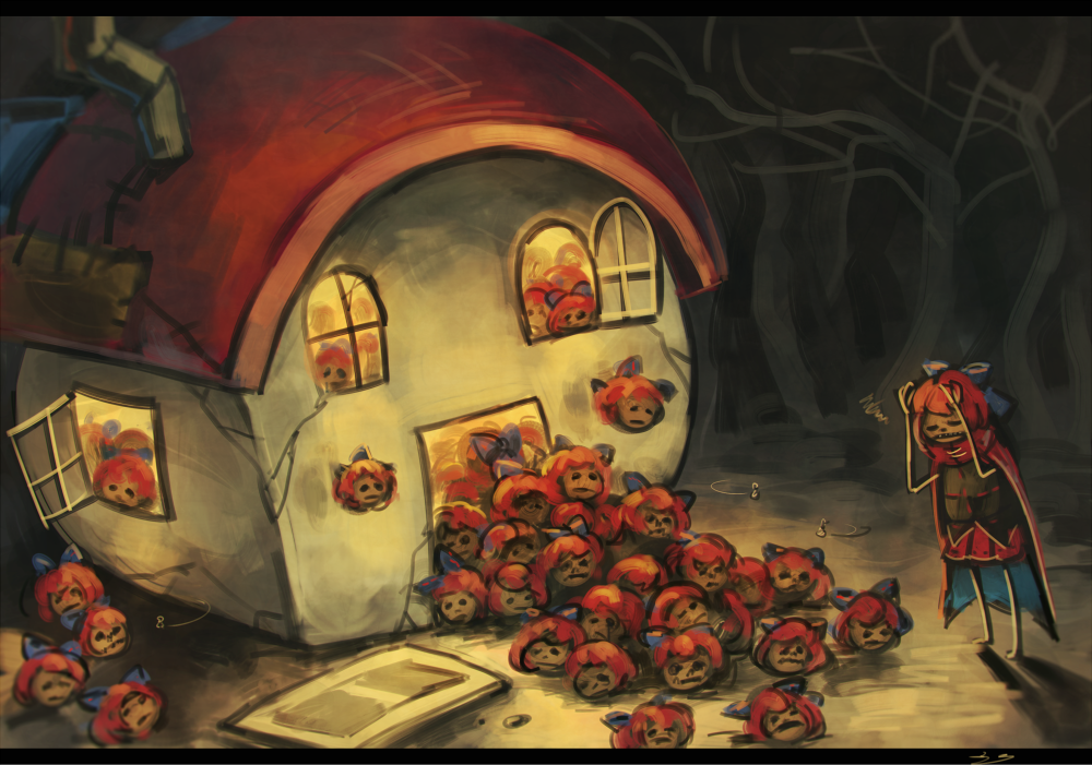 Download Sekibanki (Touhou) Anime Touhou Art