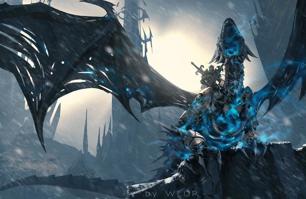 Download Lich King Video Game World Of Warcraft Art